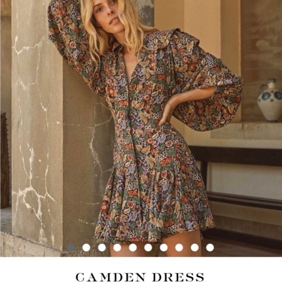 Doen Camden Dress Wildberry Thicket XS - Picture 1 of 11